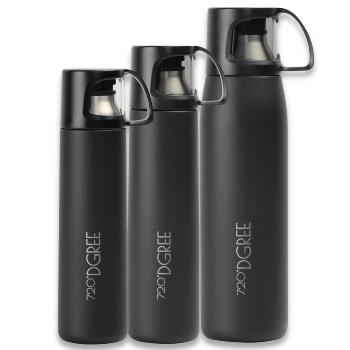 720°DGREE Thermoskanne “Follow” mit Becher - click stopper