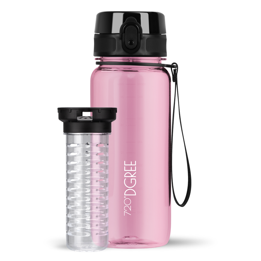 OUTLET uberBottle Trinkflasche | crystalClear Fruchtbehälter